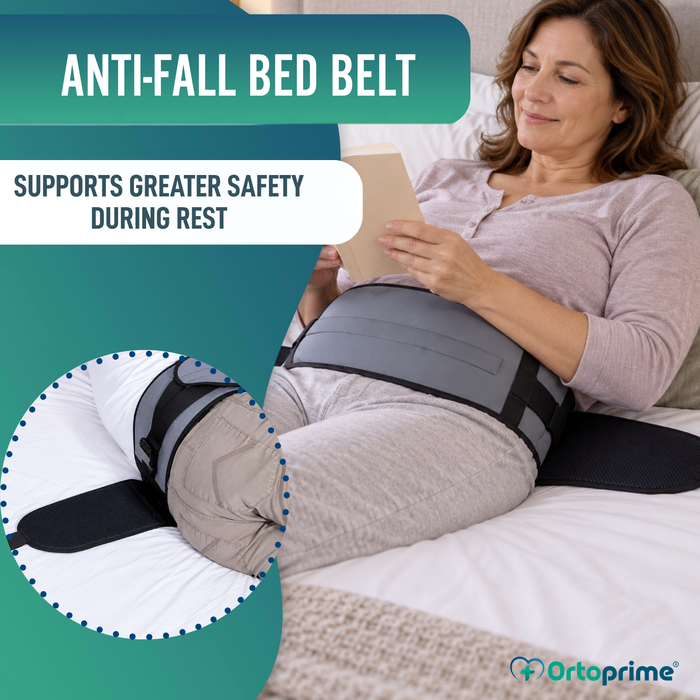 Bed Abdominal Belt for Anti-Fall Securement