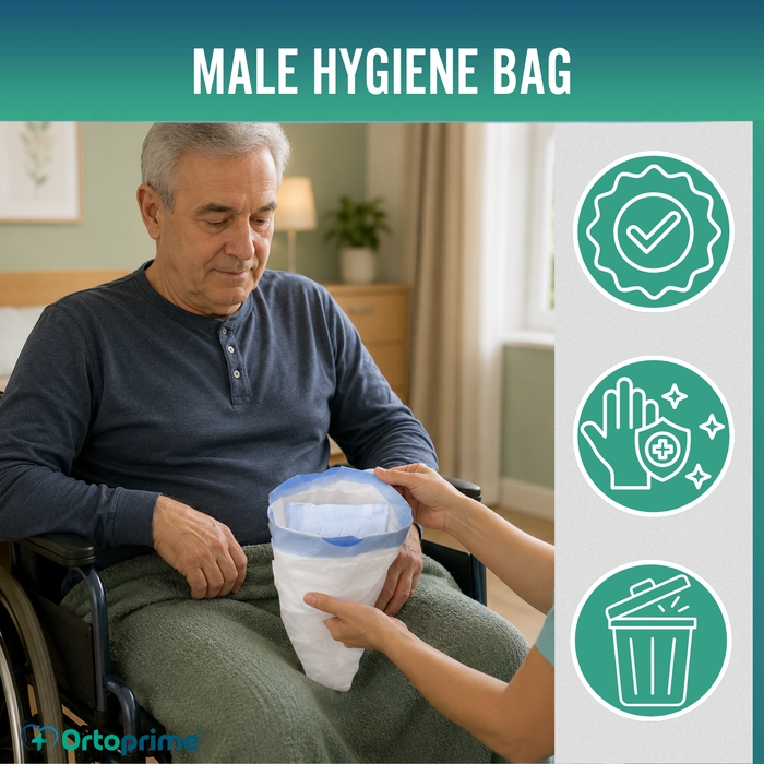 Disposable Hygienic Bags for Male Urinals 600 ml