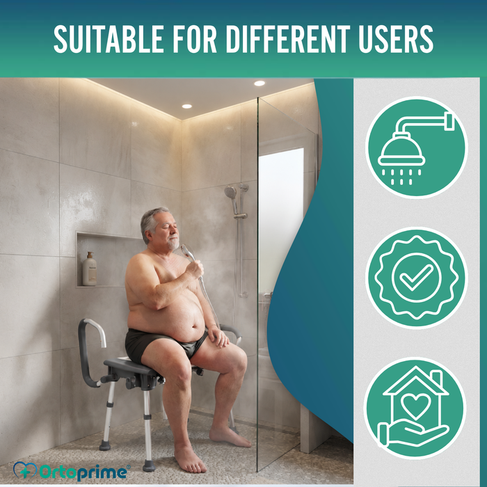 Bariatric XXL Inflatable Bath Cushion | Armrests
