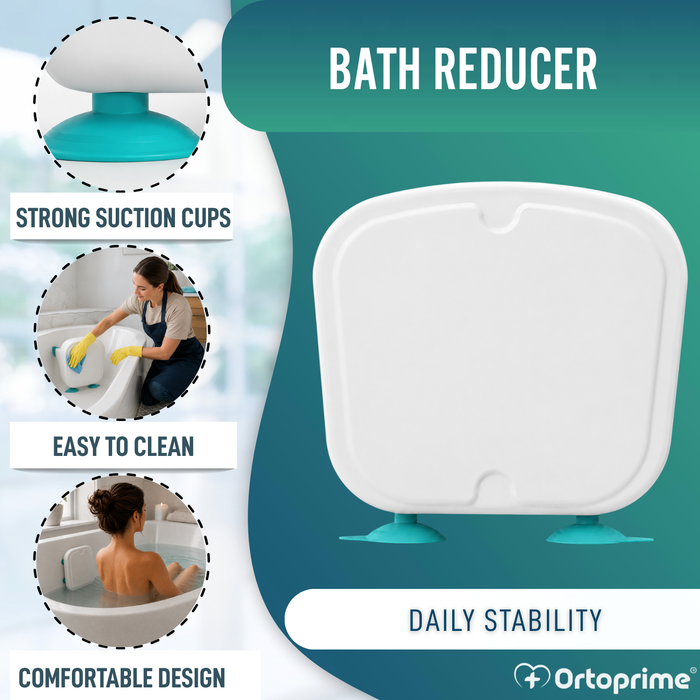 Bath Trough Support with Suction Cups | Adaptable
