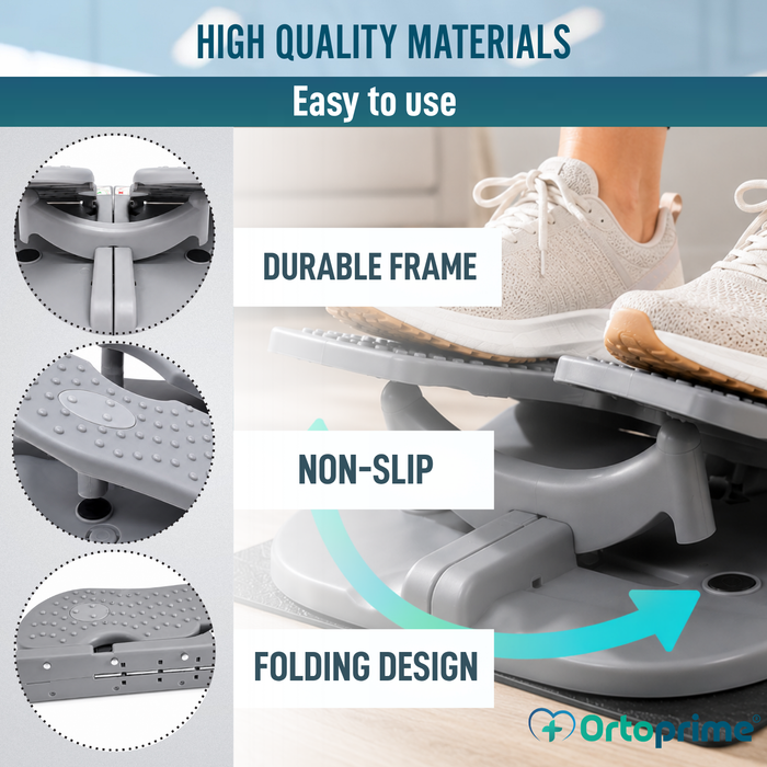 Folding Mini Stepper for Seniors | Static Pedal Exerciser