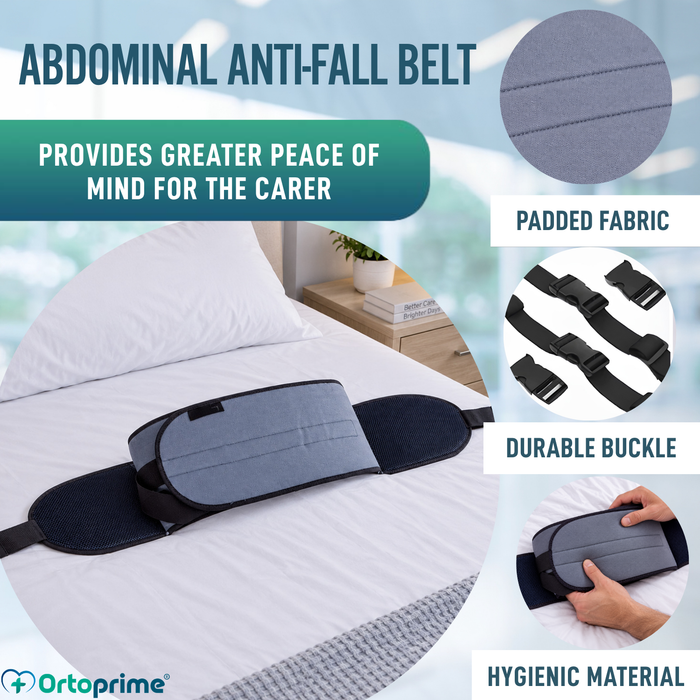 Bed Abdominal Belt for Anti-Fall Securement
