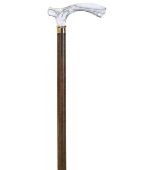 beech-wood-walking-stick-with-white-methacrylate-handle-ortoprime-uk