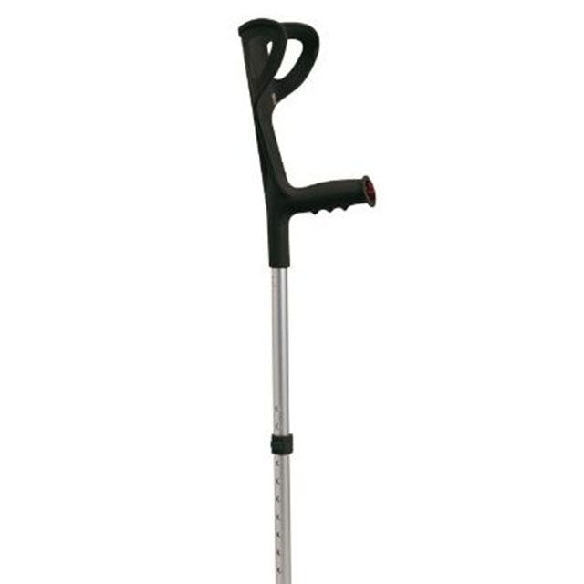 black-forearm-crutch-for-adults-anti-slip-base-ortoprime-uk