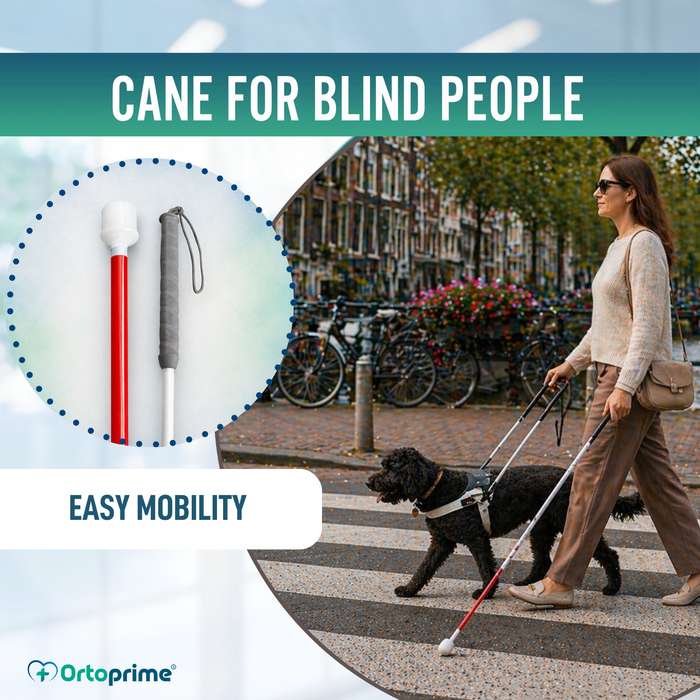 Folding Aluminium Guide Cane for Visually Impaired