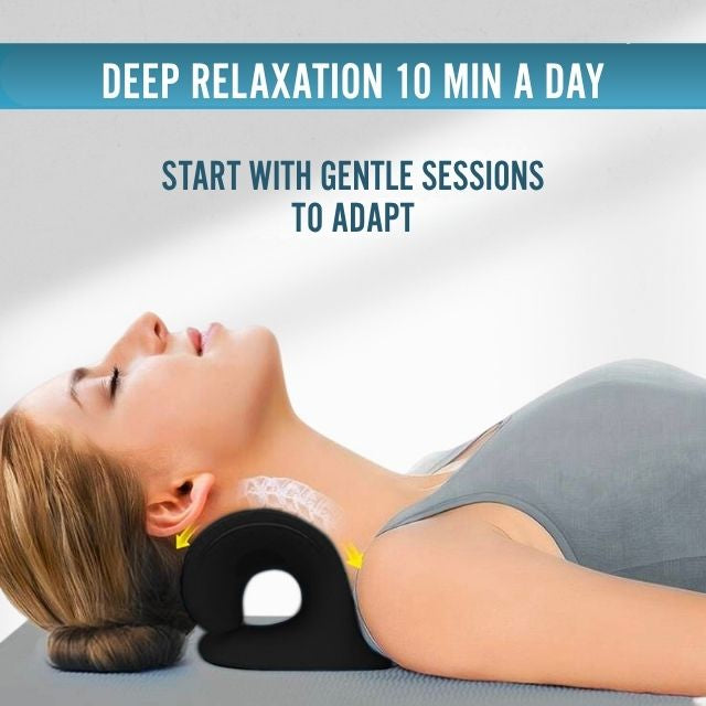 Chiropractic Cervical Traction Pillow | Posture Corrector Cushion