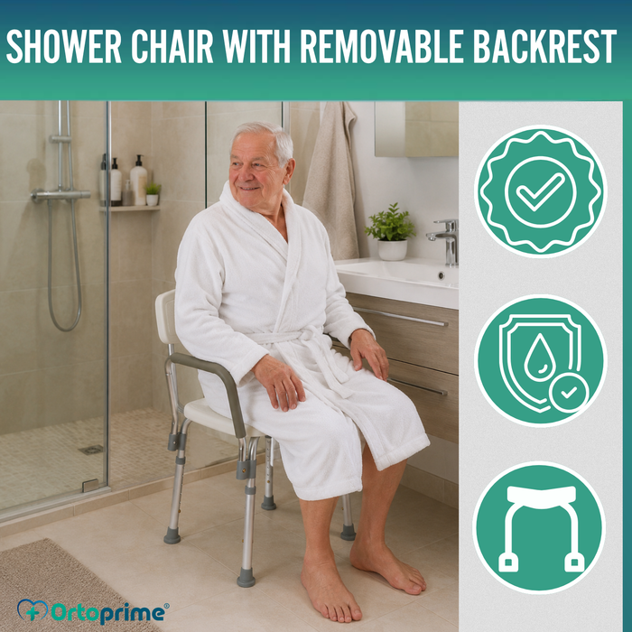 Comfort Shower Chair with Armrests