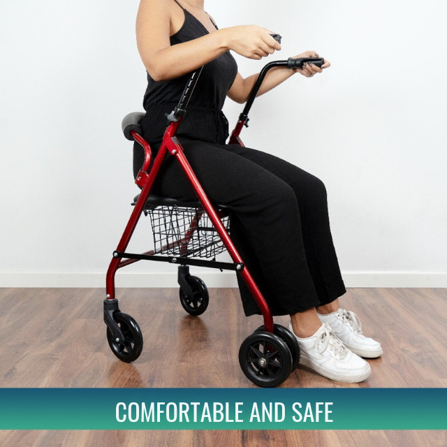 compact-fold-rollator-brake-loaded-ortoprime-uk