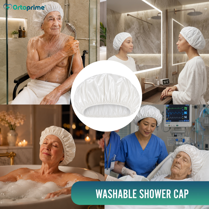 Reusable Shower Cap Washable Breathable | One Size