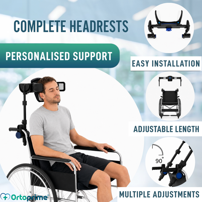 Adjustable Wheelchair Headrest | Two Models