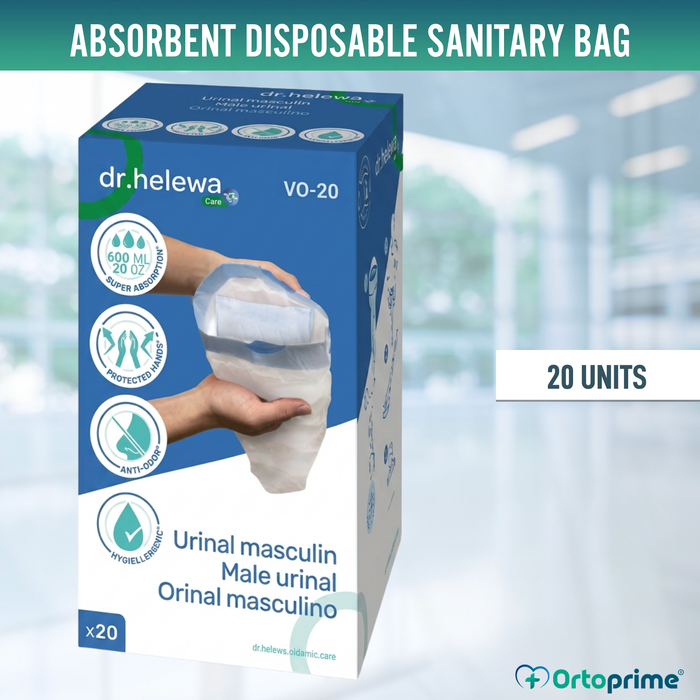 Disposable Hygienic Bags for Male Urinals 600 ml
