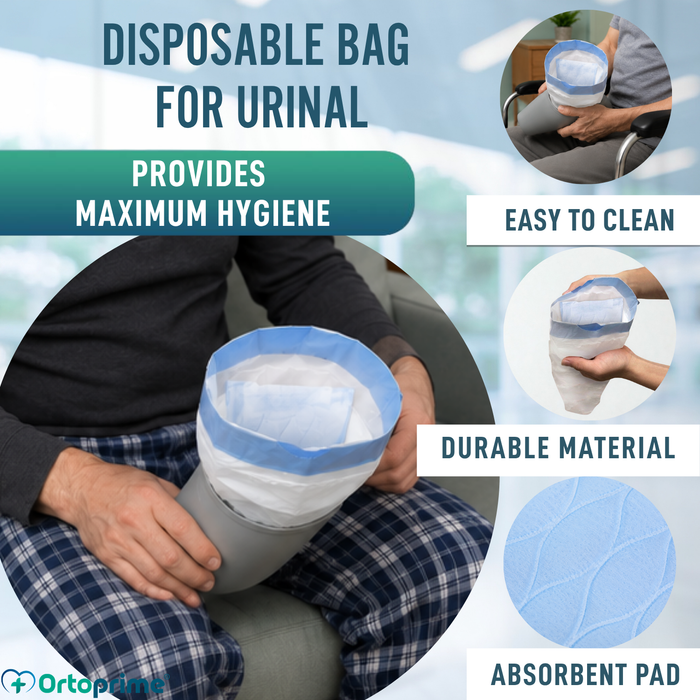 Disposable Hygienic Bags for Male Urinals 600 ml