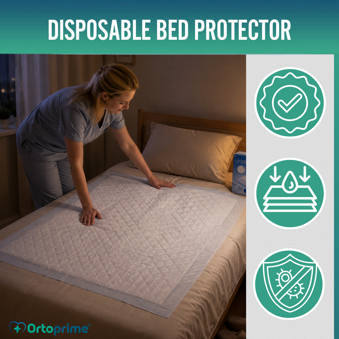 Disposable Super Absorbent Bed Pad with Liner | 90x180 cm