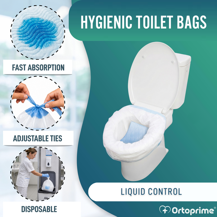 Disposable Hygienic Toilet Bags | 20 Units