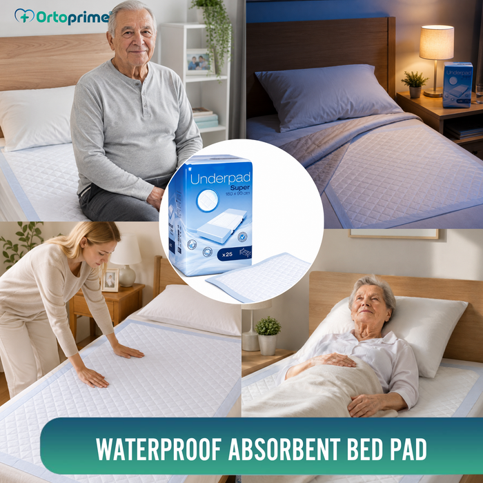 Disposable Super Absorbent Bed Pad with Liner | 90x180 cm