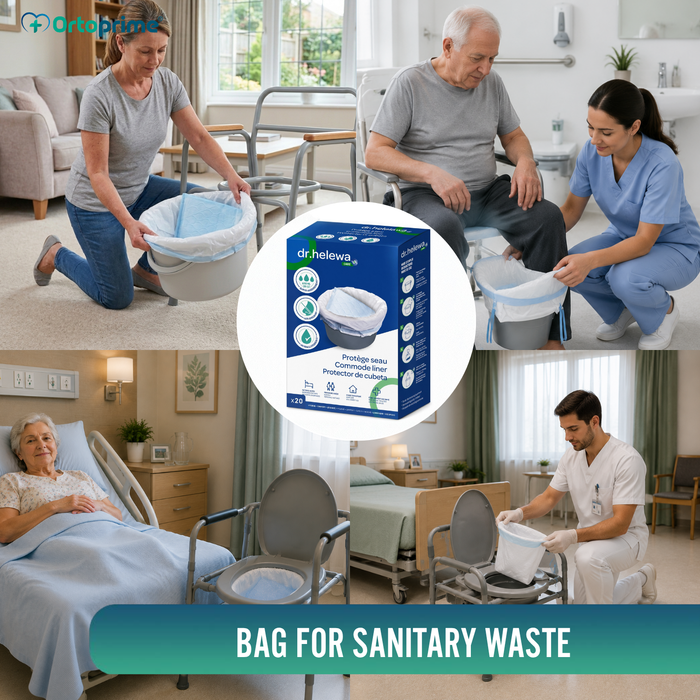 Disposable Toilet Bags Absorbent | Pack of 20