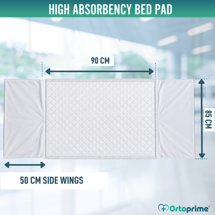 Eco Washable Absorbent Bed Protector 90cm 3.15 Litres/m2