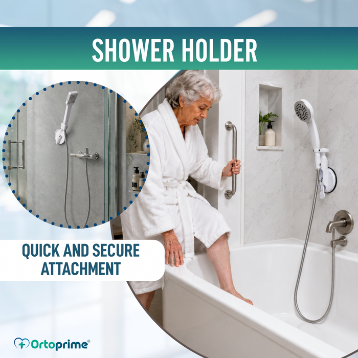 Shower Holder with Suction Cup and Lever | Universal