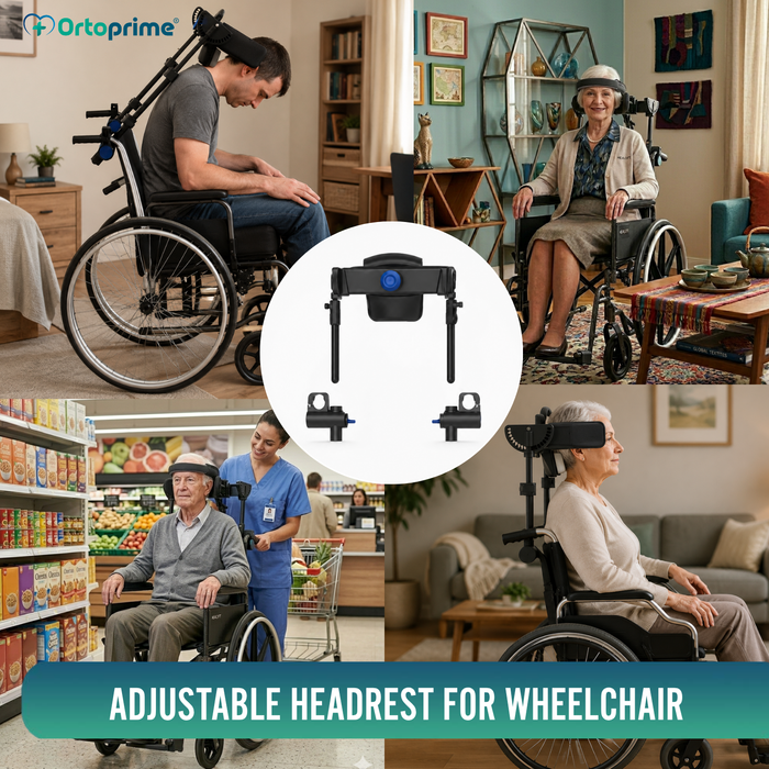 Adjustable Wheelchair Headrest | Two Models