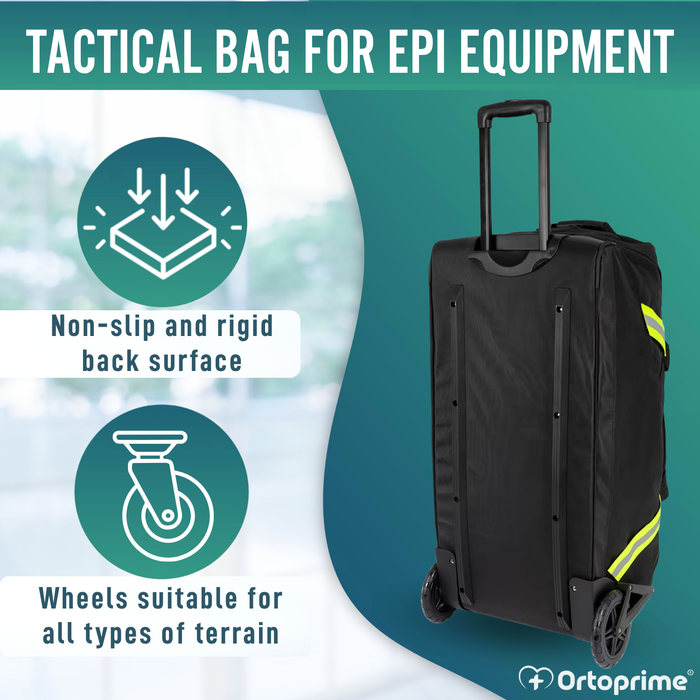 Professional Firefighter PPE Trolley Bag with Wheels