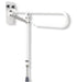 fold-down bath grab rail with leg support-ortoprime-uk