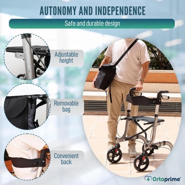 folding-rollator-chair-with-comfort-seat-ortoprime-uk