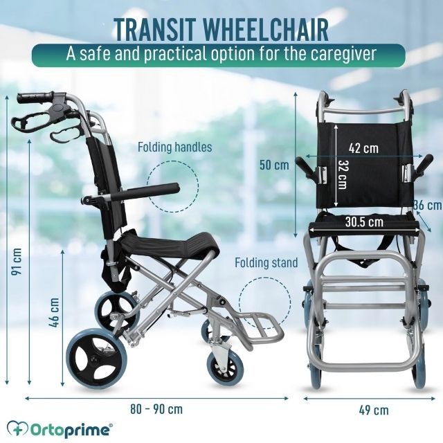 folding-transport-wheelchair-for-travel-ortoprime-uk