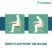 grooved-foam-orthopedic-seat-cushion-ortoprime-uk