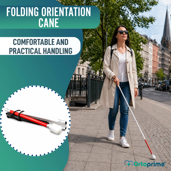 Folding Aluminium Guide Cane for Visually Impaired