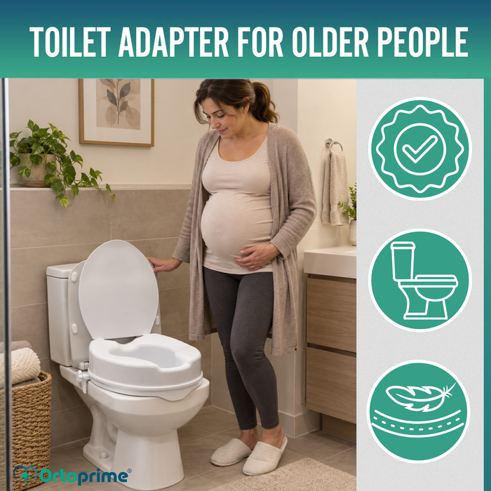 Toilet Riser with or without Lid | Supports 223kg