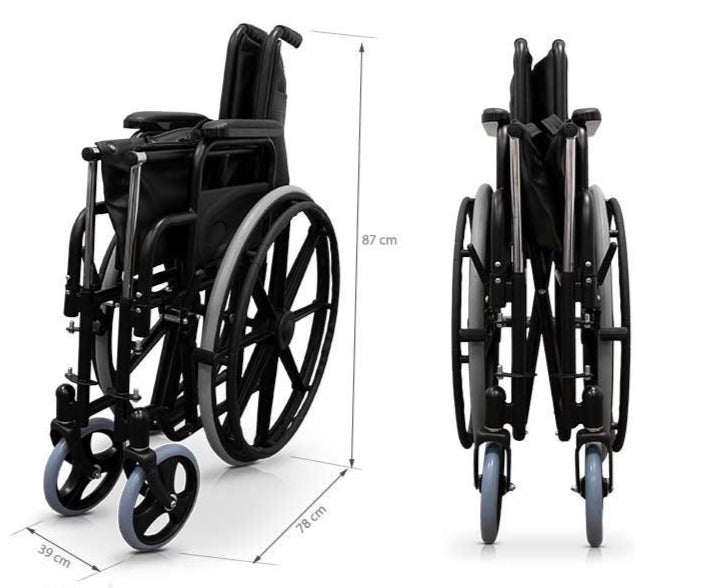 heavy‑duty‑steel‑wheelchair‑with‑adjustable‑footrests‑ortoprime‑uk