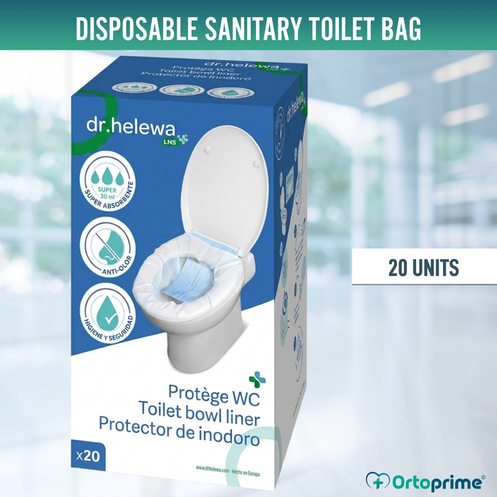 Disposable Hygienic Toilet Bags | 20 Units