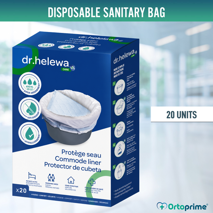 Disposable Toilet Bags Absorbent | Pack of 20