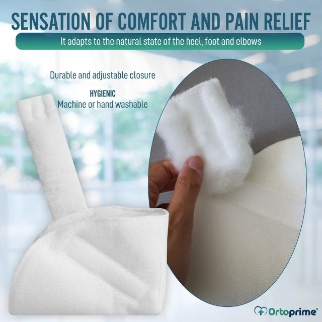 left-foot-heel-protection-bootie-pressure-relief-ortoprime-uk