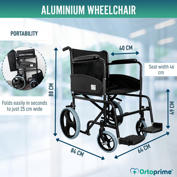 Lightweight Foldable Orthopaedic Wheelchair