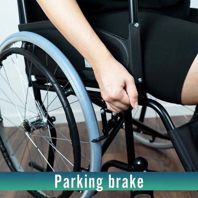 Lightweight Self-Propelling Folding Wheelchair for Adults