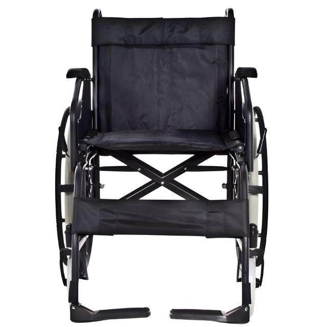 Folding Steel Self-Propelled Wheelchair Care+