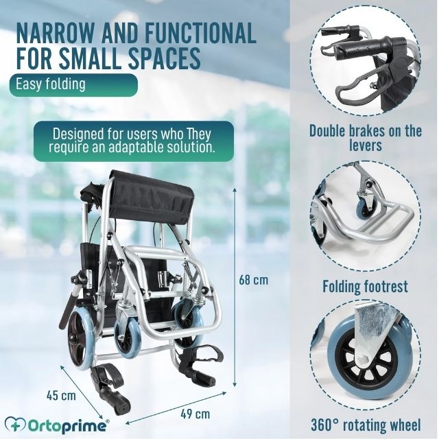 lightweight-transit-wheelchair-foldable-aluminium-ortoprime-uk