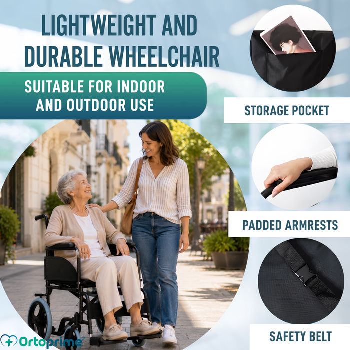 Lightweight Foldable Orthopaedic Wheelchair