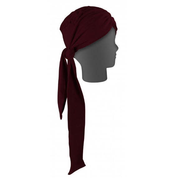 long-draped-oncology-turban-burgundy-chemo-headscarf-women-soft-pleats-ortoprime-uk