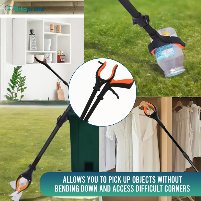 Object Picker with Magnet and LED | Foldable Reacher