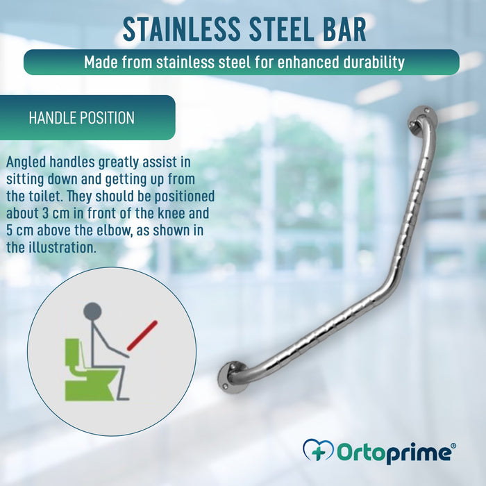 non-slip-stainless-shower-support-bar-orthopaedic-ortoprime-uk
