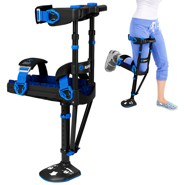 Hands-Free Knee Crutch | Height Adjustable