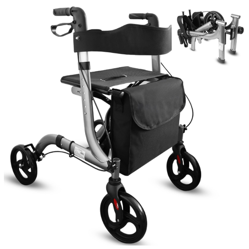 portable-folding-rollator-with-safety-brakes-ortoprime-uk