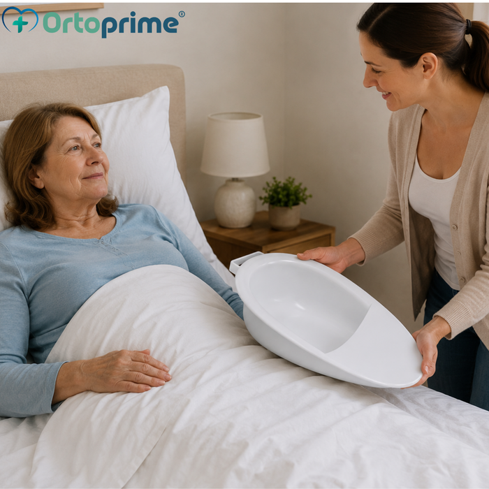 Bedpan for Elderly 2.5 Litres | Unisex Bed Urinal