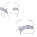 post-op-breast-compression-band-white-black-augmentation-support-ortoprime-uk
