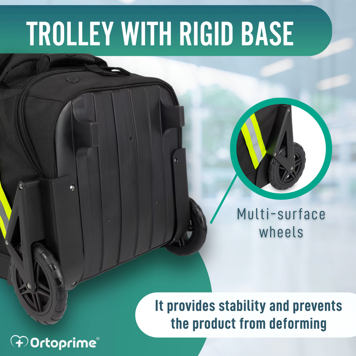 Professional Firefighter PPE Trolley Bag with Wheels