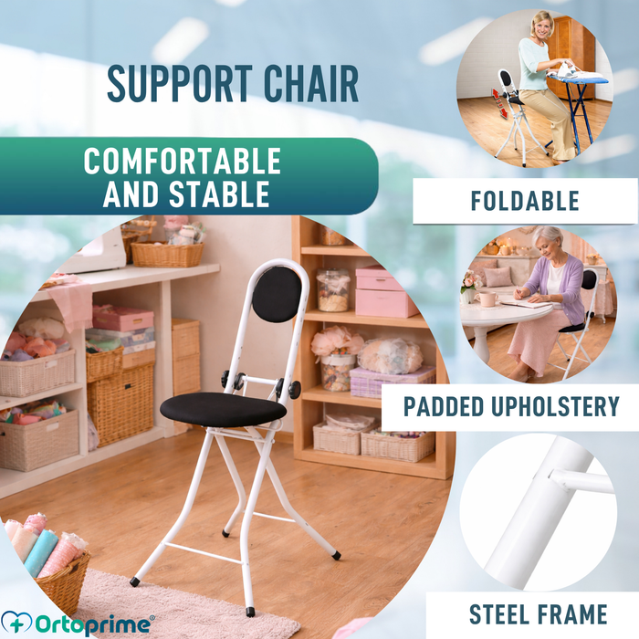 Support Chair with Backrest | Height Adjustable