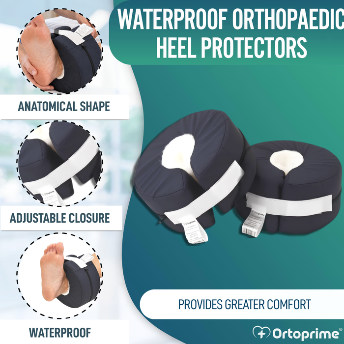 Adjustable Waterproof Round Pressure Ulcer Heel Protectors | Elbows and Feet