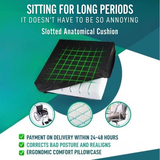 pressure-relief-seat-cushion-3d-grooved-foam-ortoprime-uk